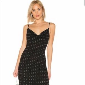 LPA x Revolve Lorella Slip Dress Midi Crystal Tank
